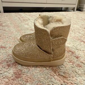 UGG Glittery Gold Boots